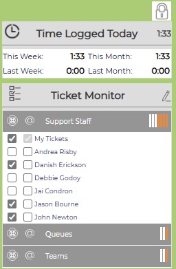 Product Features Ticket Monitor