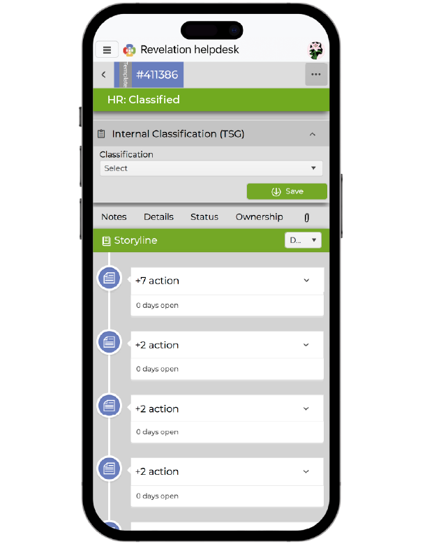 ticket storyline screenshot